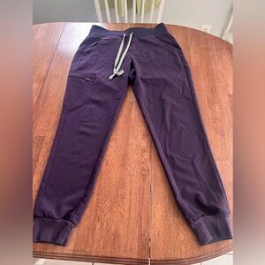 Figs Women’s Deep Purple/Grape Joggers Size Small Reg